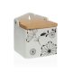 Saltkar med lock Versa Keramik Bambu Dolomite Virgok 10 x 12,5