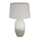 Bordslampa Versa linne Keramik 40 W 35 x 55 cm