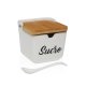 Sockerstrare Versa SUCRE Vit Keramik 8,8 x 8,5 x 8,8 cm
