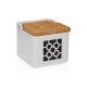 Saltkar med lock Versa Keramik 12,2 x 11,5 x 12,2 cm