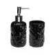 Badkit Versa Svart Dolomite 6,8 x 17 x 6,8 cm