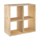 Hyllor Astigarraga 2x2 Dinamic Furu (70,8 x 70,8 x 33 cm)
