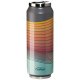 Resetermosflaska Inoxibar 61267 RED WAVES Rd 700 ml