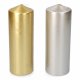 Ljus Gyllene Silvrig  7 x 20 cm 1 antal