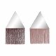 Fali tkr DKD Home Decor Bordeaux Ljusrosa Frans 33,5 x 1 x 54