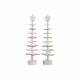 Julgran DKD Home Decor Tr MDF (2 pcs) (11 x 11 x 41 cm)