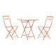 Bordsgrupp med 2 stolar DKD Home Decor MB-177412 Korall 60 x 60