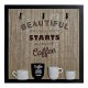 Vggmonterad rockhngare DKD Home Decor 8424001775712 Tr Harts