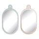 Vggspegel DKD Home Decor Vit Rosa 22 x 1,5 x 40 cm (2 antal)