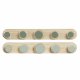 Vggmonterad rockhngare DKD Home Decor Plast Tr MDF Tropiskt 4