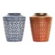 Vas DKD Home Decor 8424001822065 Bl Rd Harts Gyllene Orientali