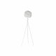 Golvlampa DKD Home Decor Metall Vit Fjder (40 x 40 x 150 cm)