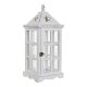 Lykta DKD Home Decor Glas Vit Furu (21 x 21 x 51 cm)
