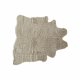 Matta DKD Home Decor Beige (160 x 150 x 2 cm)