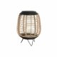 Ljusstakar DKD Home Decor Brun Svart Naturell Metall Bambu Glas