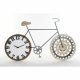 Vggklocka DKD Home Decor 108 x 6,4 x 63,5 cm Naturell Svart Cyk