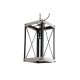 Taklampa DKD Home Decor Svart Metall Brun 220 V 50 W (25 x 25 x