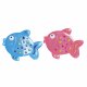 Badrumsmatta DKD Home Decor 13 x 1 x 10,5 cm Bl Rosa Barn PVC F