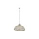 Taklampa DKD Home Decor Silvrig Naturell Metall 50 W 80 x 80 x 4