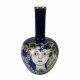 Vas DKD Home Decor Ansikte Porslin Bl Multicolour 17 x 17 x 30