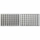 Matta DKD Home Decor Gr Vgor Vit (2 antal) (120 x 180 cm)