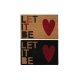 Drrmatta DKD Home Decor Rd Svart Brun Gummi 2 antal Kokosfiber