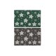 Drrmatta DKD Home Decor Gr Gummi Stjrnor Vit Grn 2 antal Kok