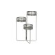 Kruka DKD Home Decor 3 i 1 Gr Metall Jrn Loft (47 x 35 x 72 cm