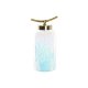 Vas DKD Home Decor Bl Gyllene Metall Glas Medelhavs 19 x 15 x 3
