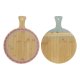 Skrbrda DKD Home Decor Tropiskt Naturell Turkos Rdbrun 30 x 4