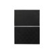 Drrmatta DKD Home Decor Svart Gummi 2 antal (60 x 40 x 0,3 cm)