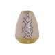Vas DKD Home Decor Porslin Rosa Gyllene Orientalisk (18 x 18 x 2