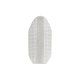 Vas DKD Home Decor 25 x 10 x 51 cm Vit Harts Modern