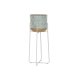 Kruka DKD Home Decor Dvobarvna Metall 35 x 35 x 91 cm Rund (2 an