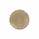 Matta DKD Home Decor Brun Naturell 150 x 150 x 1 cm