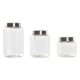 Uppsttning med 3 Burkar DKD Home Decor 750 ml 8,5 x 8,5 x 18 cm