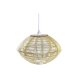 Taklampa DKD Home Decor Naturell Gyllene Brun Bambu 50 W (42 x 4