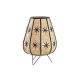 Bordslampa DKD Home Decor Svart Metall Brun 220 V 50 W 37 x 37 x