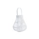 Lykta DKD Home Decor Vit Multicolour Metall Bambu Glas Urban 30