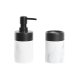 Badkit DKD Home Decor Vit Svart Vit/Svart Metall Harts Modern 7,