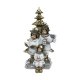 Julgranskula DKD Home Decor Harts Pojkar (11,5 x 11,5 x 21 cm) (