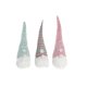 Tomte DKD Home Decor Rd Grn Rosa Gnom 17 x 16 x 54 cm (3 antal
