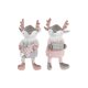 Prydnadsfigur DKD Home Decor Jul Djur Polyester Rdjur (14 x 17