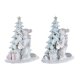 Julgranskula DKD Home Decor Mus Harts (13 x 8,5 x 16 cm) (2 anta