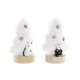 Julgranskula DKD Home Decor Trd Polyester MDF Harts (12 x 8 x 1