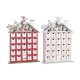 Adventskalender DKD Home Decor Tr Hus (27 x 7 x 40 cm) (2 antal