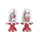 Julgranskula DKD Home Decor Harts (13,5 x 13,5 x 23,5 cm) (2 ant