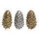 Julgranskula DKD Home Decor Ananas Harts (13 x 7,5 x 7,5 cm) (3)