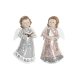 Julgranskula DKD Home Decor Harts ngel (7 x 5 x 13 cm) (2 antal