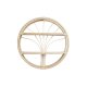 Bokhylla DKD Home Decor Vgg Naturell Rattan 2 Hyllor (60 x 14 x